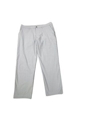 Lululemon Classic Warpstreme Pants Mens 36 Grey Lightweight Casual Comfort